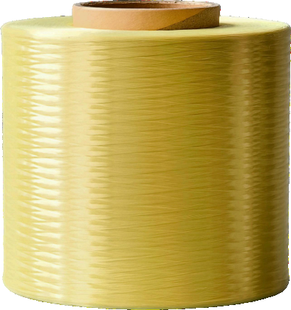 PF100 para-aramid filament yarn bobbin, standard tenacity, for optical cable reinforcement