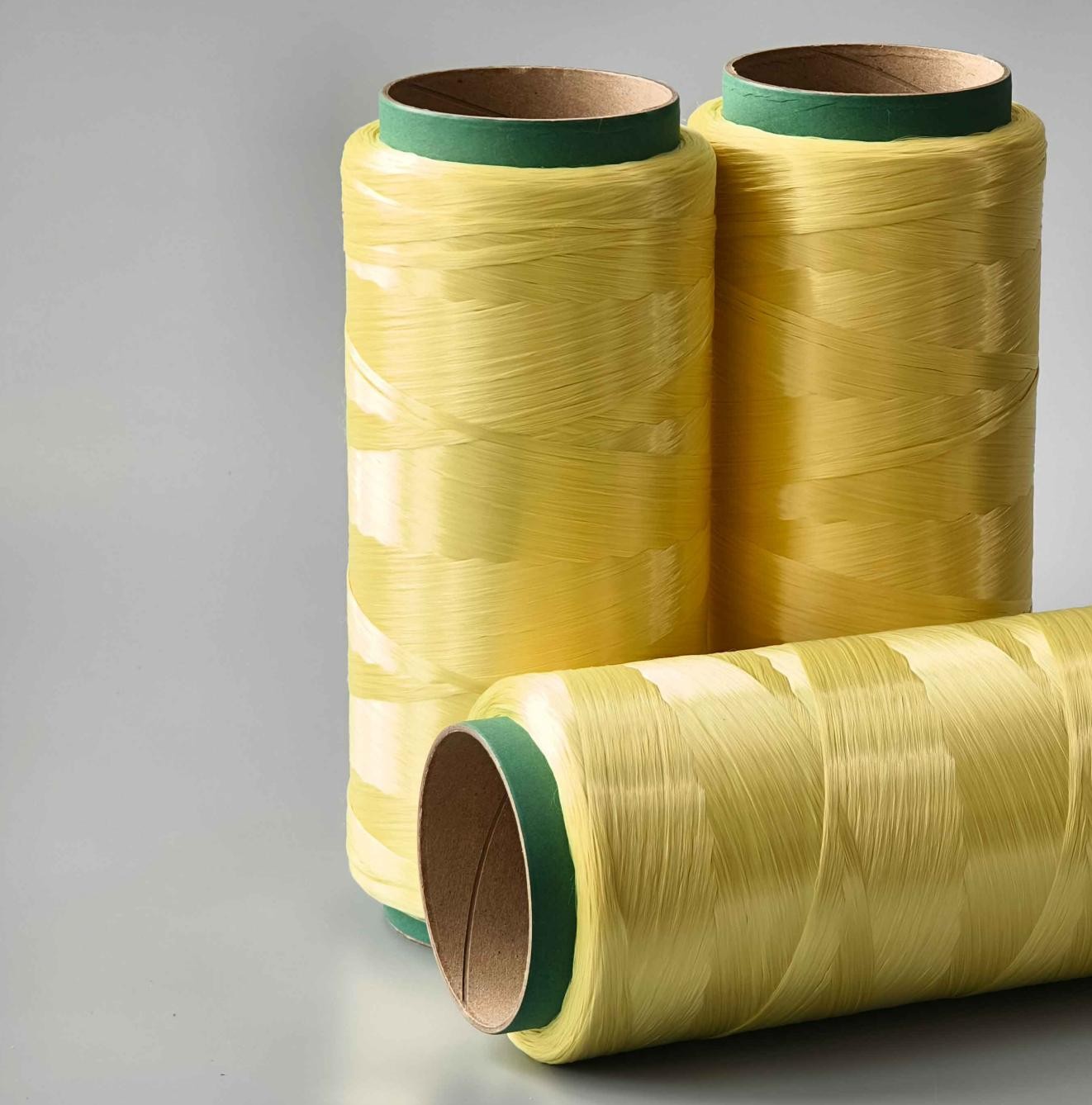 PF200 high-tenacity para-aramid filament yarn bobbins for rubber and cable reinforcement